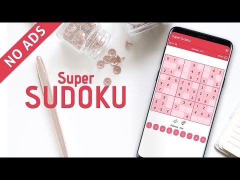 Super Sudoku - Ad Free, Free & unlimited Puzzles