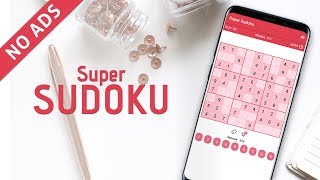 Super Sudoku - Ad Free, Free & unlimited Puzzles screenshot 2
