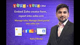 Famous Embed Zoho creator form, report into zoho crm, Manage tabs, Manage client portal into zoho crm Net Worth