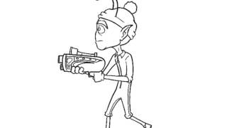 Alien (Weekly Walk Cycle)