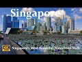 Walking Singapore's Most Iconic Landmarks in 4K | Merlion, Marina Bay &amp; Beyond