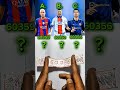 Pick One Correct Player Ronaldo Neymar & Mbappe? part51 #shorts #usashorts #ronaldo #funny