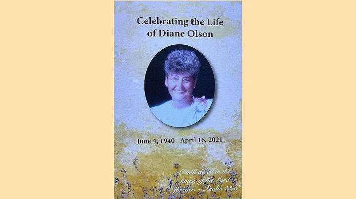 Memorial Service for Diane Olson