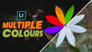 How To Multiple Colours Flowers Editing | Lightroom editing tutorial | Lightroom Mobile Editing screenshot 2