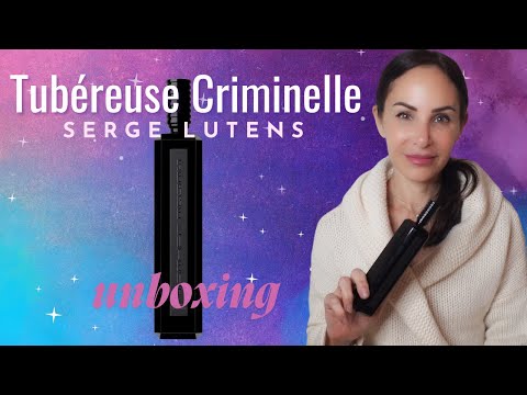 Tubéreuse Criminelle - Serge Lutens - Unboxing First Impression