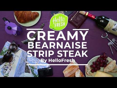 Creamy Bearnaise Strip Steak