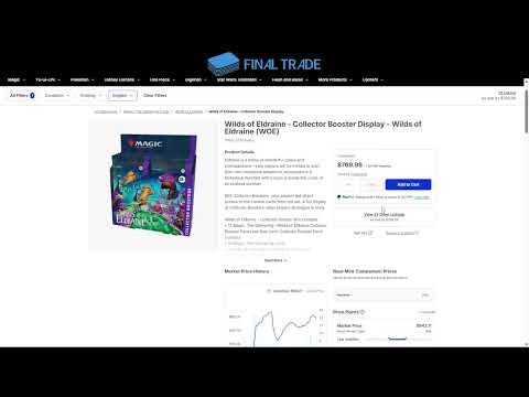 Magic Collector Market Walk.  Another month of gains.
