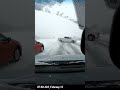 🧊 3-Car Black Ice Chain Reaction — Inches Apart