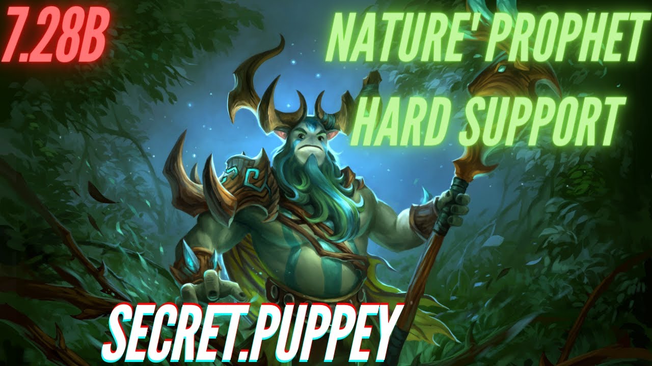 DOTA 2 PRO HARD SUPPORT NATURE' PROPHET / SECRET.PUPPEY / GAMEPLAY / 7.28b