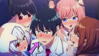 He was just a Radio LOSER...Until These 4 Girls  Show Him Love 1-6 | New Anime Recap