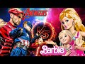 Kids Workout! AVENGERS VS BARBIE! Real-Life VIDEO GAME! Kids Workout Videos, DANCE, FITNESS, & TOYS!