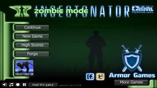 Insectonator: Zombie Mode (Flash Game) All Achievements 100% Part 1