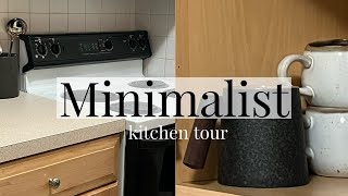 Minimalist Kitchen Tour