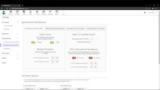 DaySmart Spa Editing Appointment Notifications
