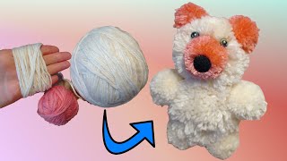 DIY Amazing Toy Teddy Bear Made of Threads.