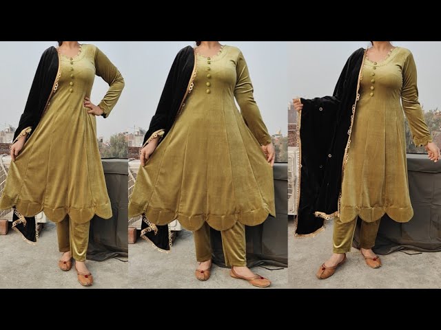 Designer full gher umbrella gown cutting stitching | Designer full gher  umbrella gown cutting stitching click on this link to watch Free 100  classes... | By Anuj Kumar Stitching tutorialFacebook