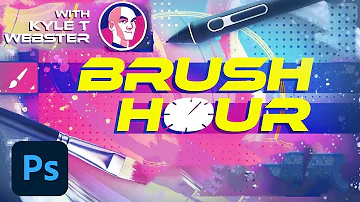 Brush Hour w/ Kyle T. Webster - Lesser Known Brushes (Part 4: Rake Brushes) | Adobe Creative Cloud