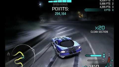 NFS Carbon Drift World Record