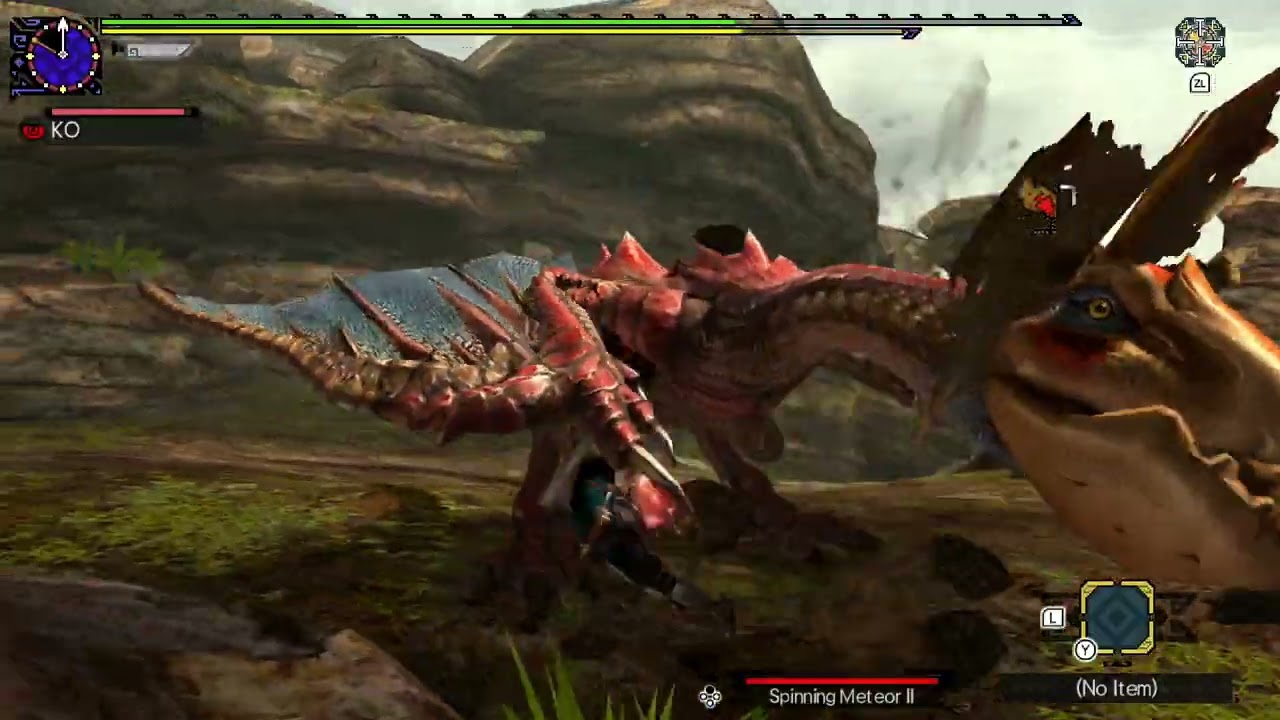 MHGU: Yian Kut Ku 1:53 Valor Hammer