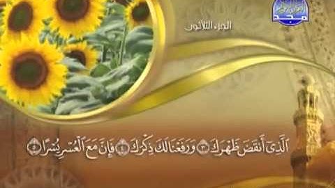 094 - سورة الشرح الشيخ القاريء ماهر المعيقلي