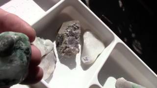 Ajoite in Matrix Part 1 Rosley's Rock Report 9-2015
