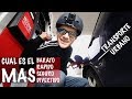 Mi recorrido de la CASA al TRABAJO! En qué es mejor? AUTO // BICI // METRO // SKATE