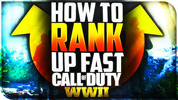 How To Level Up FASTER In WW2...! 😍 - How To "Rank Up Fast" IN CALL OF DUTY WW2!