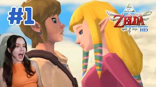 Playing Skyward Sword for the first time!! | Elmza | The Legend of Zelda | Day 1