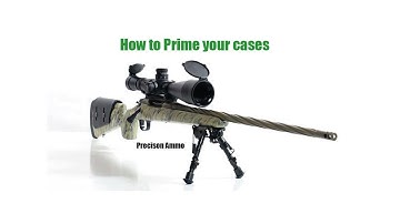 Precision Ammo Reloading 5 - Priming - How to add primers to your ammunition