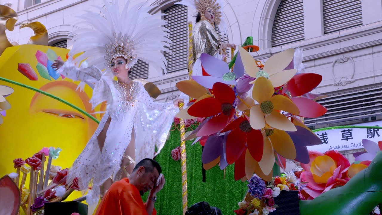 エスコーラ・ヂ・サンバ・サウーヂ S1-7 第38回浅草サンバカーニバル 2019.8.31