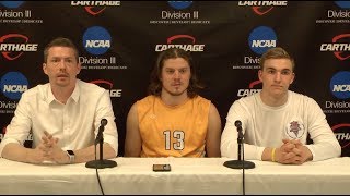 Fontbonne Post Match Press Conference 2019 MCVL Tournament Semifinal 4/12/2019