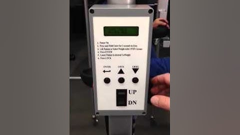 Load Sensor Calibration