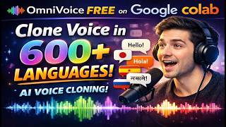 OmniVoice Free on Google Colab  Clone Voice in 600+ Languages