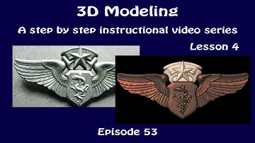 USAF Flight Surgeon Badge Lesson 4 Vectric Aspire