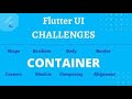 flutter container alignment ||flutter container ui