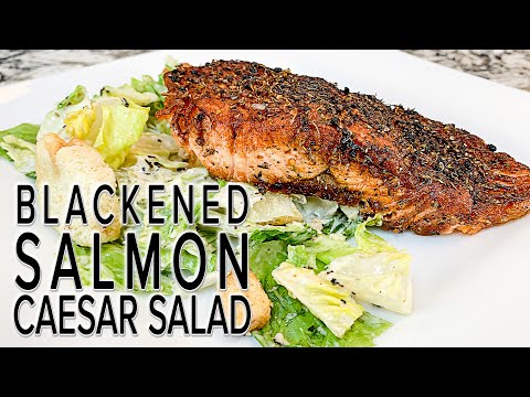 Video: Caesar Salad With Salmon - Recipe With Photo. How To Cook Classic Salmon Caesar Salad?