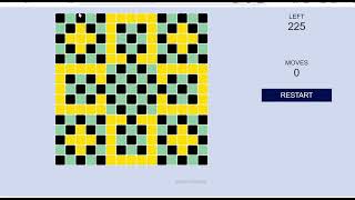 Pixly Level 126 Solved
