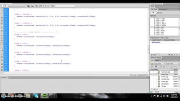 CSS web animation (The Morphing Cube)