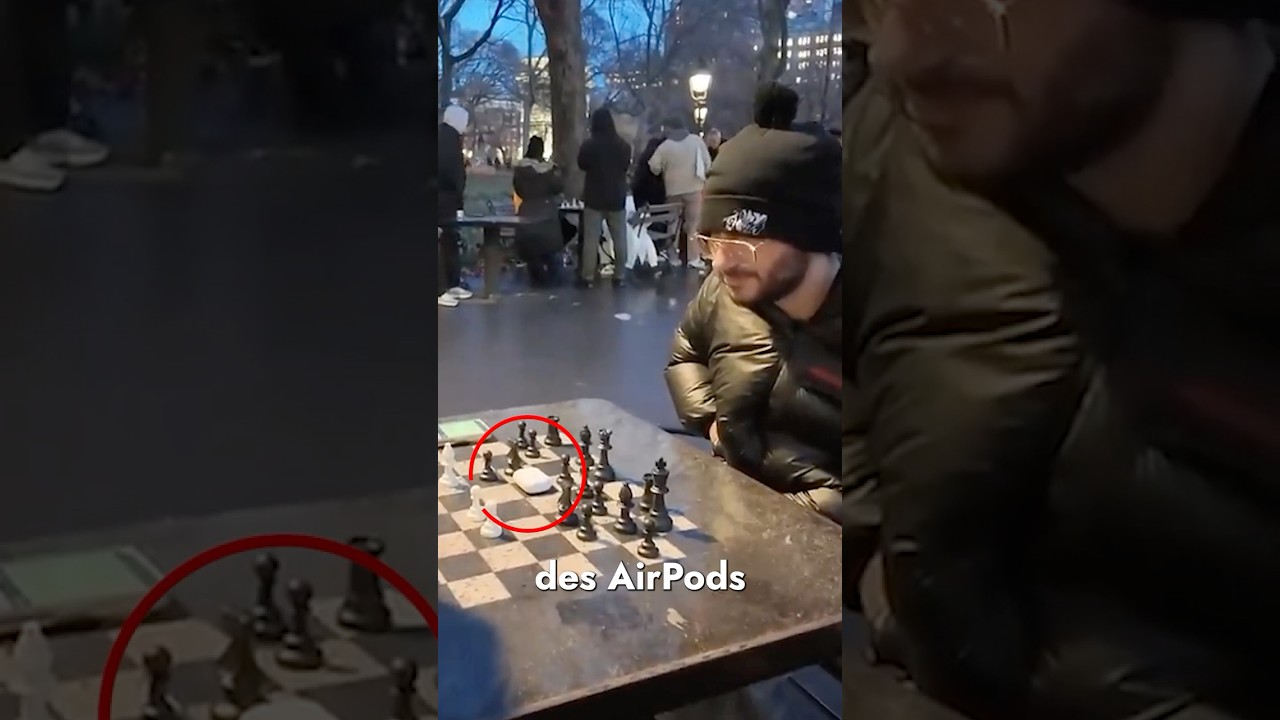 Pourquoi il y a des AirPods sur cet échiquier ?