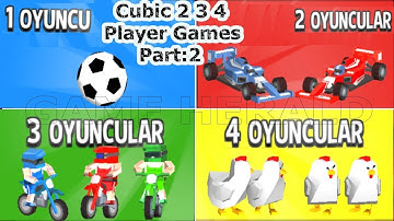 Cubic 2 3 4 Player Games Android Gameplay Part :4 (NEW Update )