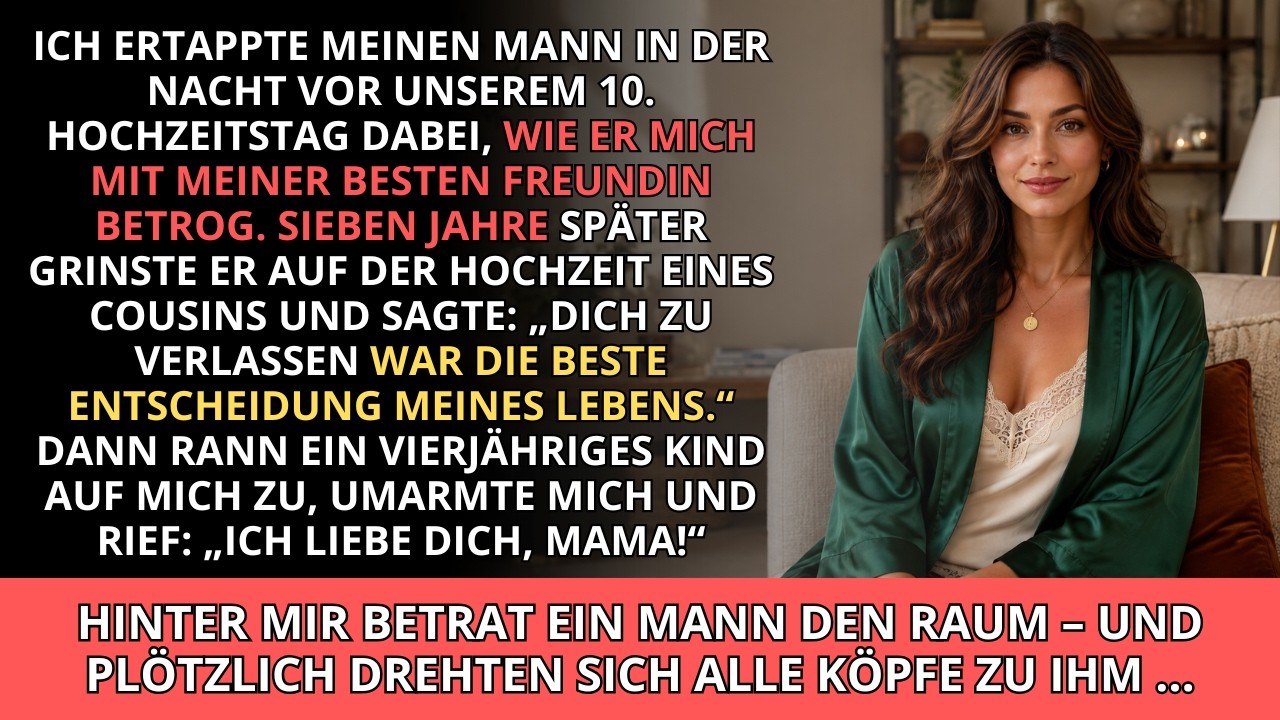 Auf der Hochzeit meiner Cousine sagte mein Ex-Mann, mich zu verlassen sei die beste Entscheidung...