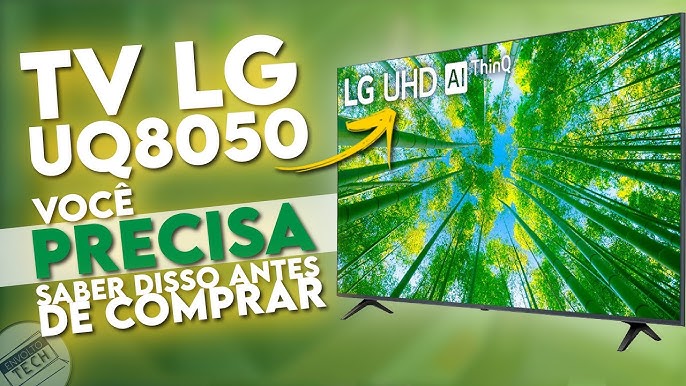 Review LG UQ8050  Smart TV sem complicações - Canaltech