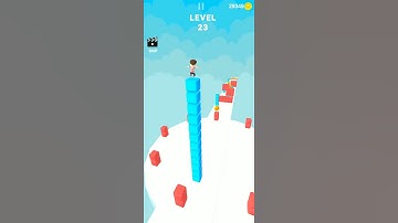 cube stacker surface, level-23,all game play,#short,#shortgame99
