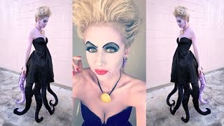 Ursula Costume & Makeup DIY | Superholly Ursula Costume & Makeup DIY | Superholly