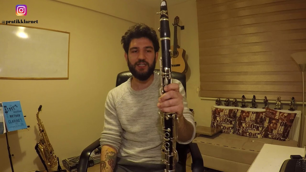 Pratik Klarnet - Kum Gibi Sol Klarnet Yakın Çekim