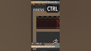 #AskZBrush Shorts - Gizmo Duplicate - ZBrush 2022