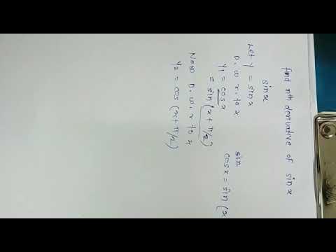 How to find nth derivative of Sinx - YouTube