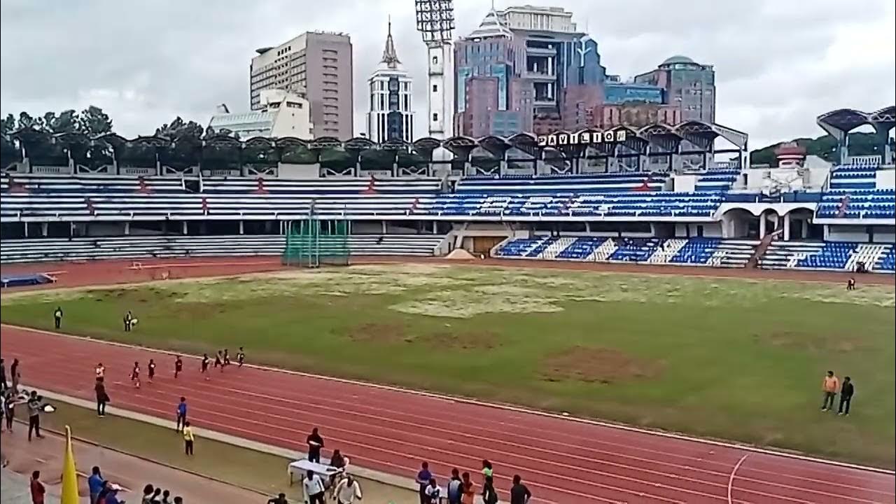 2022 Javelin day athletics competition Bangalore U10 60m finals Gold