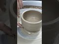 Muestra de cerámica con técnica de torno.