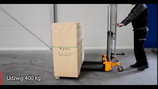 SINOLIFT HST0809 hydraulic hand stacker with tilt facility